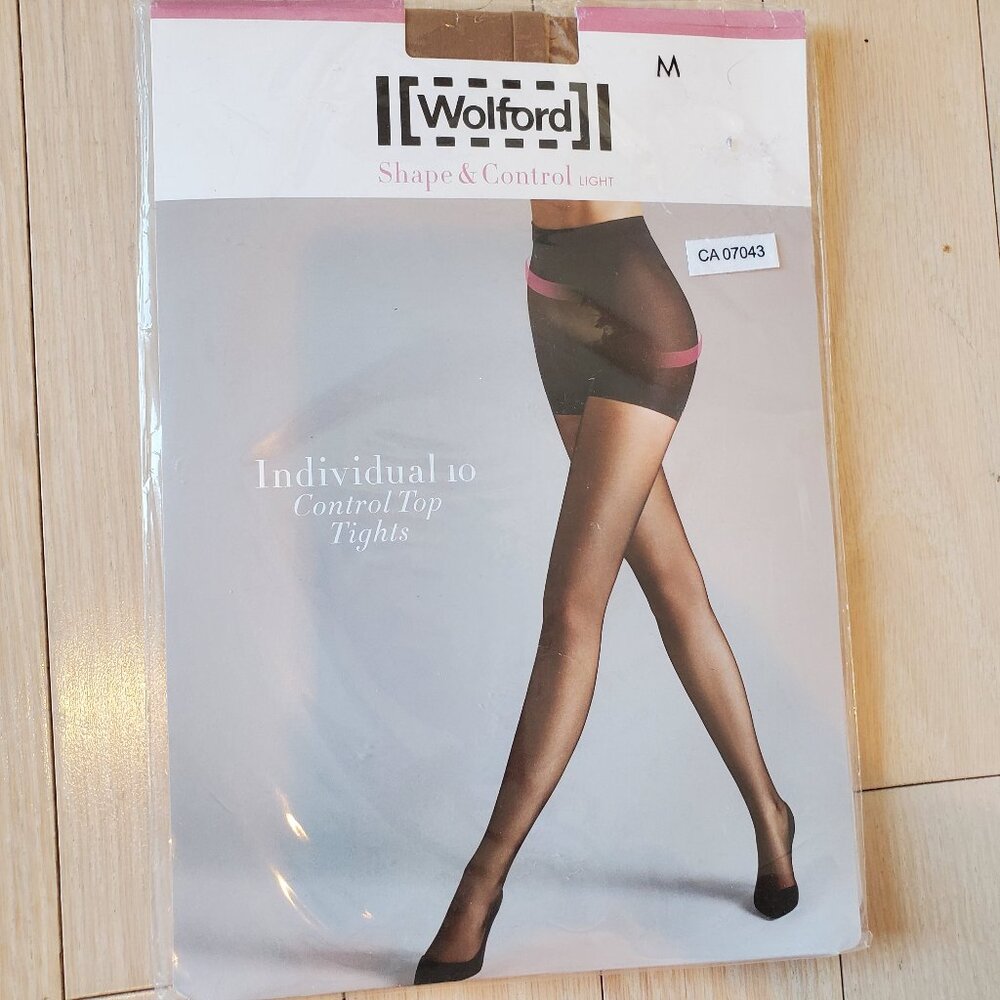 Wolford ! INDIVIDUAL 10 shapeandcontrol (M) , Caramel